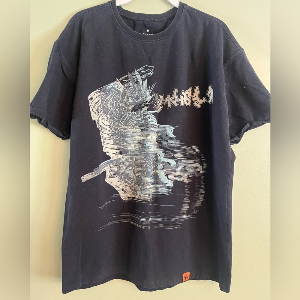 YoungLA Black Samurai Graphic Tee